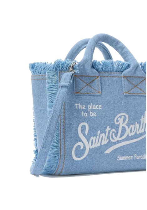 Borsa Mini in canvas SAINT BARTH | VAMI001 VANITY MINI00426L DENIM LIGHT